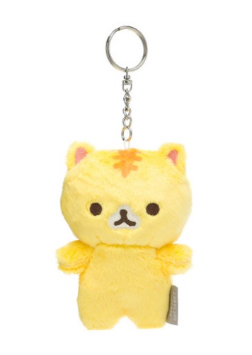 Corocoro Coronya Yellow Cat Plush Keychain