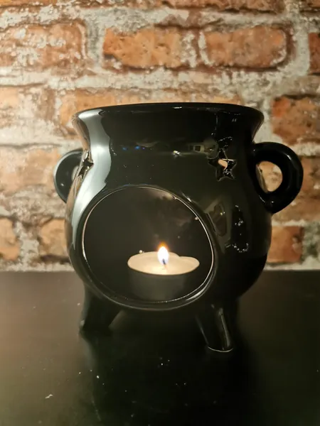 Hexenkessel Duftöl Aromalampe Teelicht Kessel Duftlampe