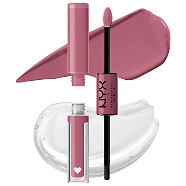 NYX PROFESSIONAL MAKEUP, Shine Loud, High shine lip color, 16HR wear, Vegan Formula - FIERCE FLIRT (Pink)