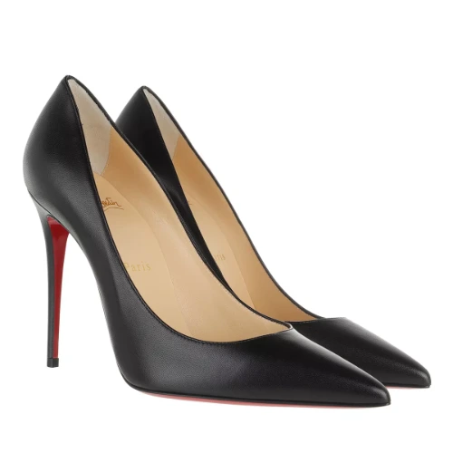 Christian Louboutin Kate 100 Nappa Shiny Black | High Heel