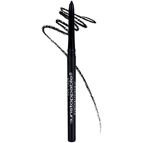 Maybelline Unstoppable Waterproof Mechanical Black Eyeliner, Onyx, 1 Count - 0.01 Ounce (Pack of 1) - 10 ONYX