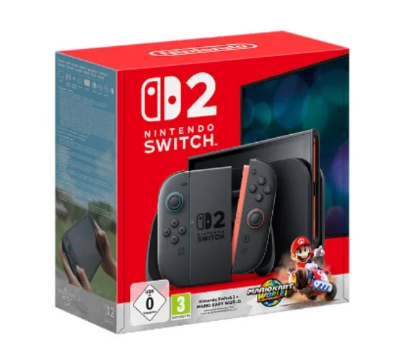 Nintendo Switch 2 console da gioco portatile 20,1 cm (7.9") 256 GB Touch screen Wi-Fi Nero
