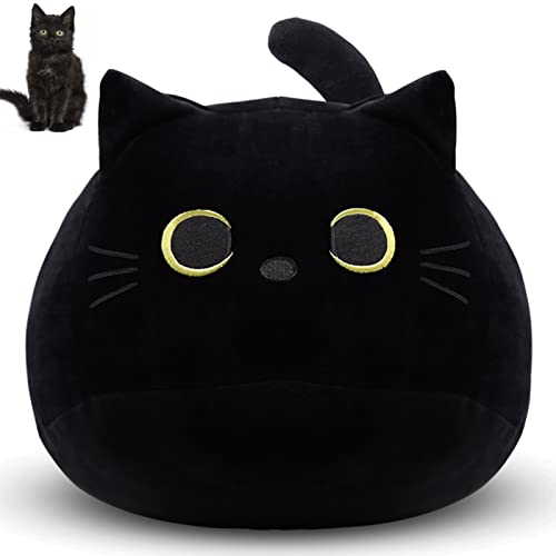 Cute Little Black Plush Cat
