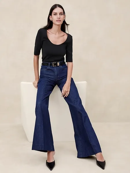 Emilia Scoop-Neck Top