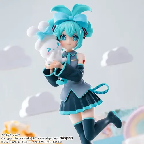 Miku X Cinnamoroll figure
