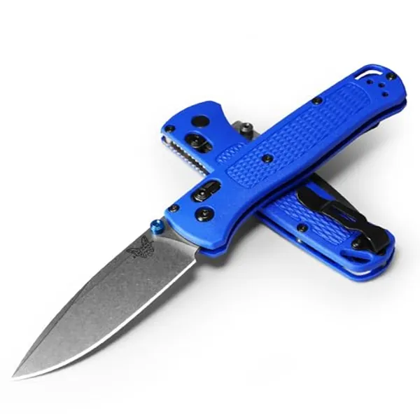BENCHMADE Unisex Adult 535 Bugout, Blue, small