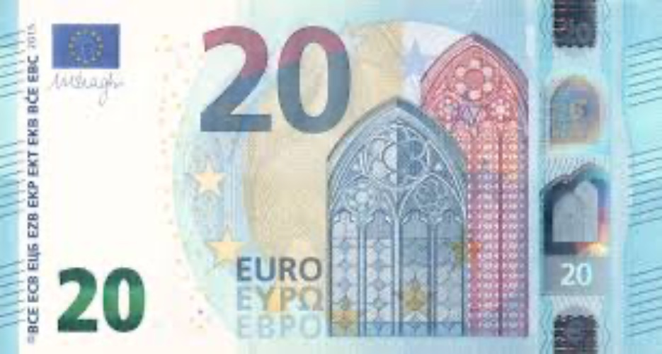 Un billet de 20€