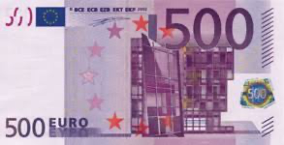 Un billet de 500€