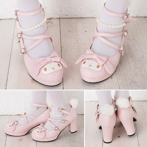 Sweet Bunny Shoes - Pink / 8