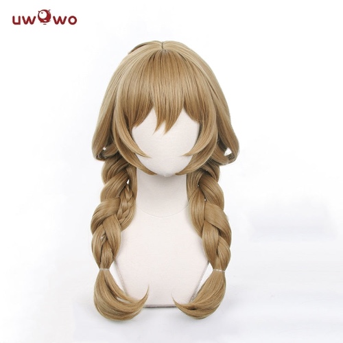 Uwowo Genshin Impact Lisa Sumeru Uniform 3.4 New Skin Cosplay Wig Long Hair