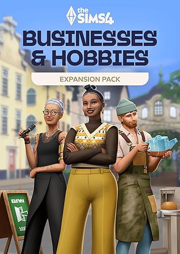 The Sims 4 Businesses & Hobbies (EP18) Expansion pack PCWin | Downloading Code EA App - Origin | VideoGame | English Standard | PC Code - EA App - PC Download Code - EP + Bundle - The Sims 4 (EP18) Businesses & Hobbies