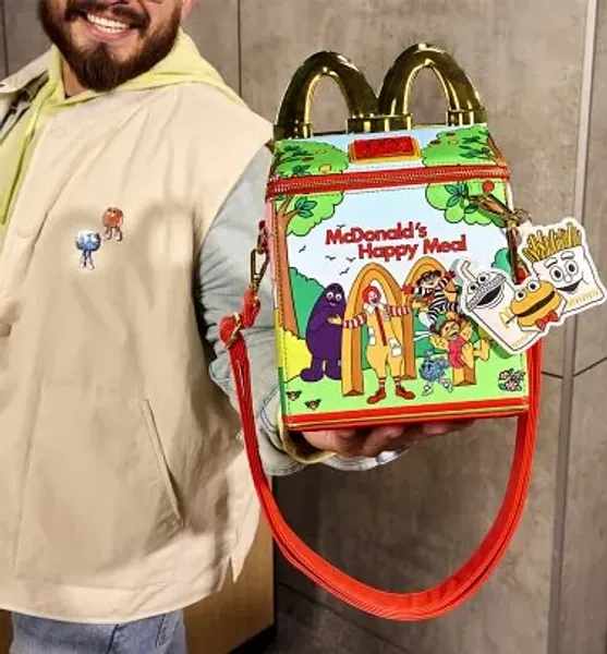 Loungefly McDonalds Vintage Happy Meal Crossbody