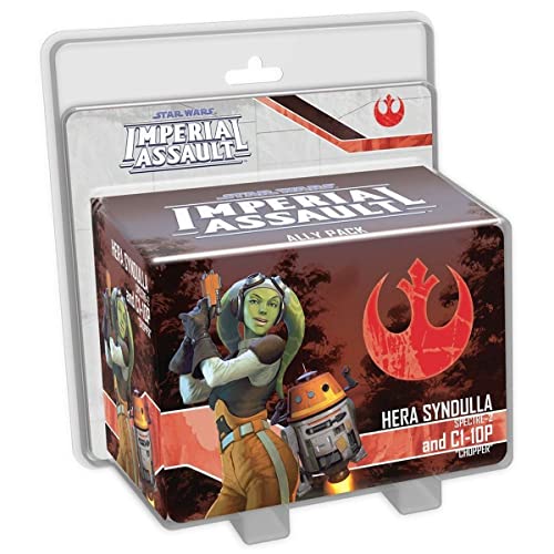 Fantasy Flight Games FFGSWI43 Hera Syndulla and C1-10P Ally Pack: Star Wars Imperial Assault Exp, Multicoloured