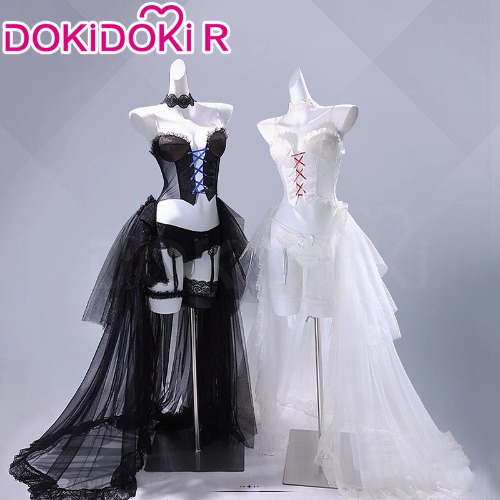 DokiDoki-R Anime Chobits Cosplay Chi Cosplay Costume Freya Dress Sexy | Black Ver. / S-Order Processing Time Refer to Description Page