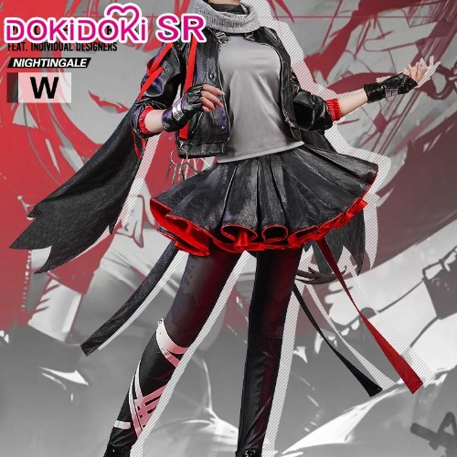 DokiDoki-SR Game Arknights W Cosplay Costume Women Halloween | S-In Stock