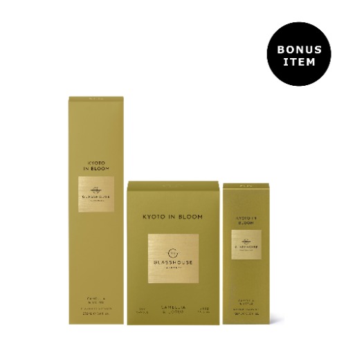 Camellia & Lotus Glasshouse Set