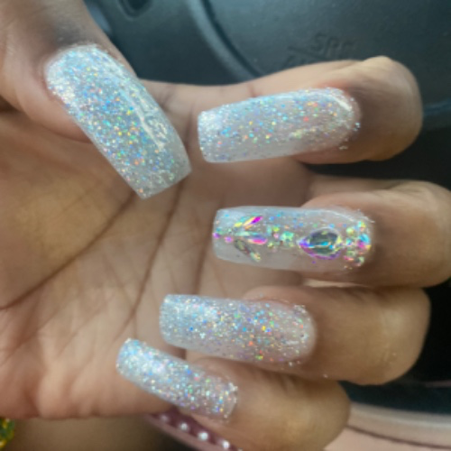 My  nails 💋💋✨medium 