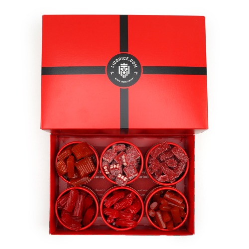 Red Licorice Sampler Pack Gift Box