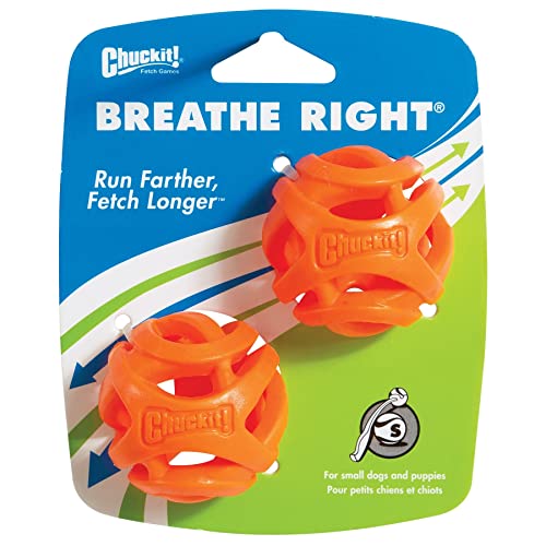 Chuckit! Breathe Right Fetch Ball - Small, 4 pack - Fetch Ball