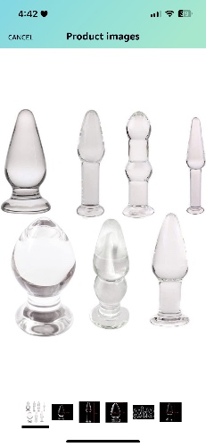 Glass Plug Set !!