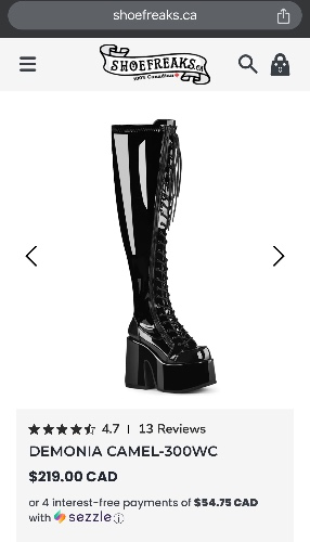 Demonia Boots
