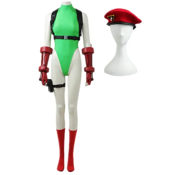 Cammy White Cosplay Costume Cammy White Costume Halloween Costume Suit - Female XS