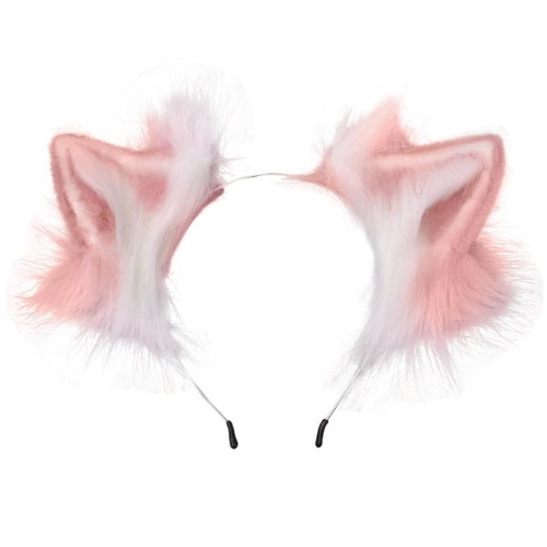 Luxurious Neko Ear Headband (10 Colors!) - Pink