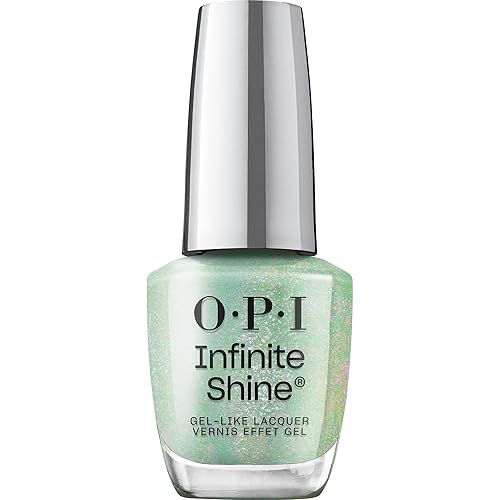 OPI Infinite Shine Long Wear Nail Polish | Buildable Sheer Pastel Shimmer Gel Like Nail Polish | OPI'm Dreaming Collection - Teals Familiar