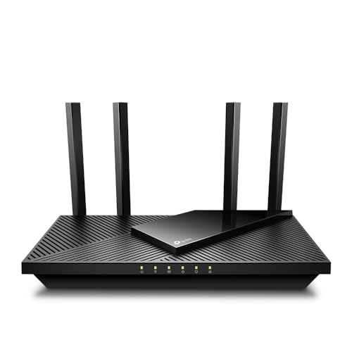 TP-Link AX1800 WiFi 6 Router (Archer AX21) – Dual Band Wireless Internet Router, Gigabit Router, Easy Mesh, Works with Alexa - A Certified for Humans Device - WiFi 6, AX1800