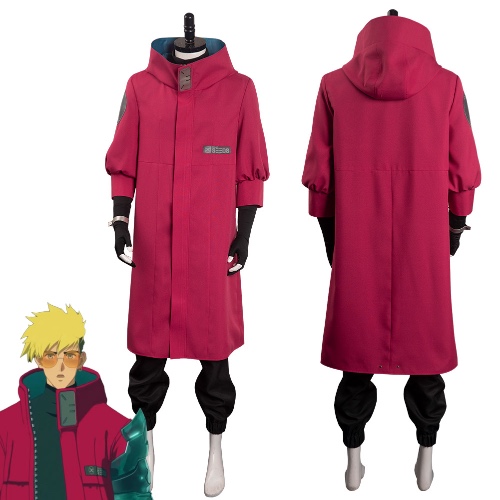 Vash the Stampede Coat Pants Cosplay Costume Outfits Halloween Carnival Suit Role Play for Male Clothing Disguise