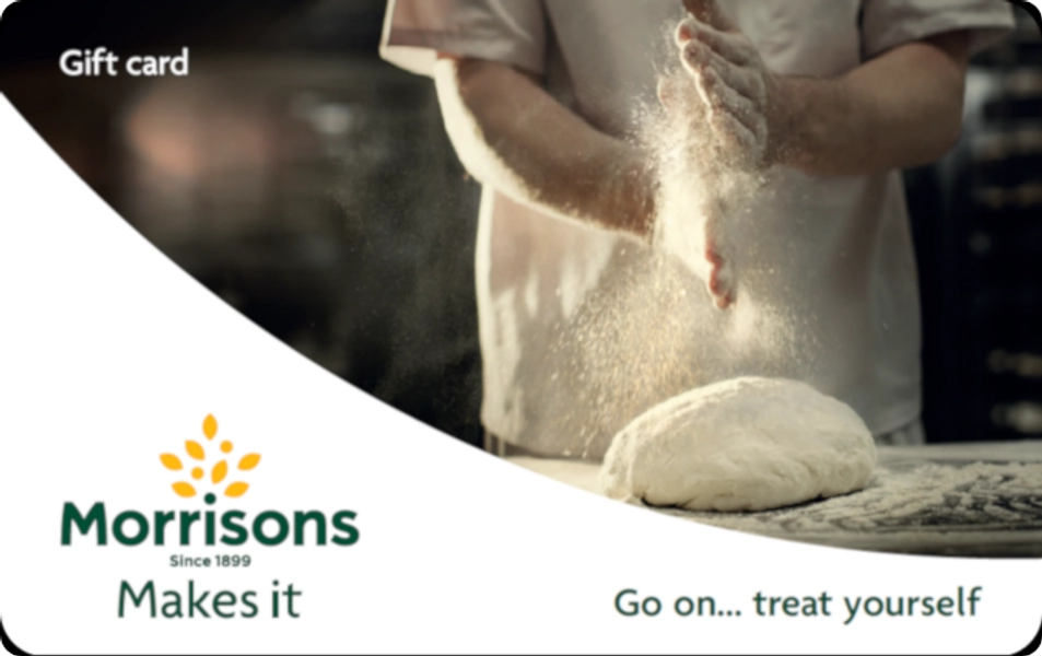 Morrisons Grocery Only £20 Gift Card