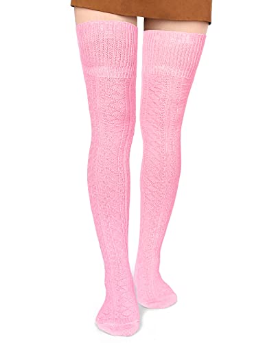 pink thigh high socks :)