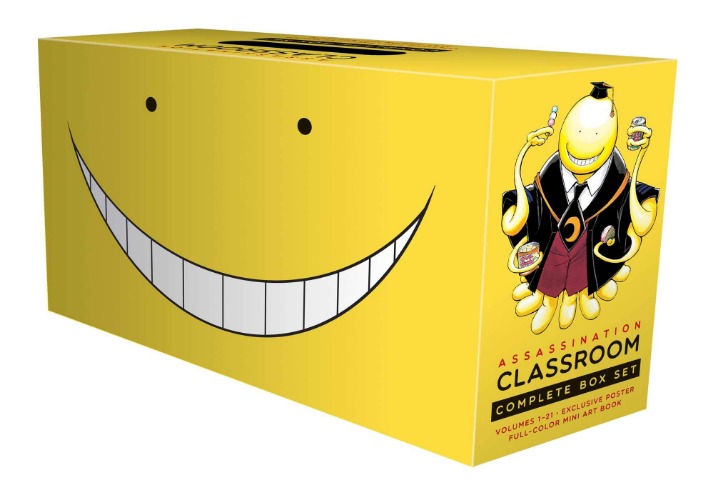 Assassination Classroom Complete Box Set Includes volumes 1-21 with premium