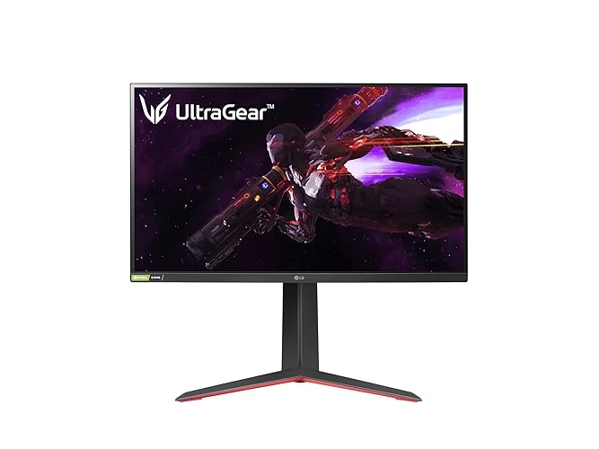 LG Electronics 27GP850-B.AED 68.5 cm (27 Inch) UltraGear Gaming Monitor (QHD, IPS Panel with 1ms (GtG), 180 Hz), Matte Black