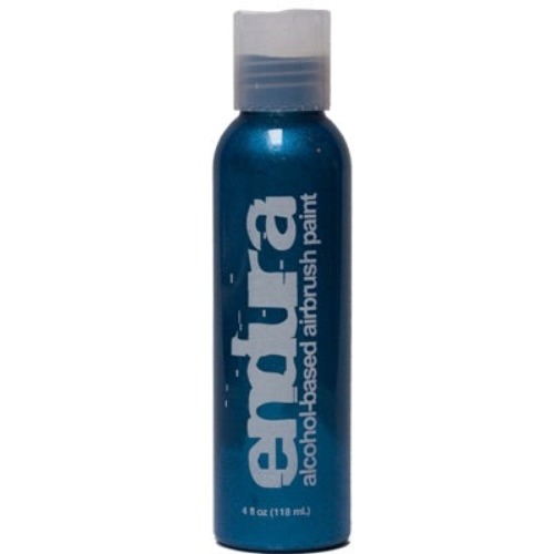 Endura Alcohol-Based Airbrush Body Paint - Metallic Blue - 4oz | Default Title