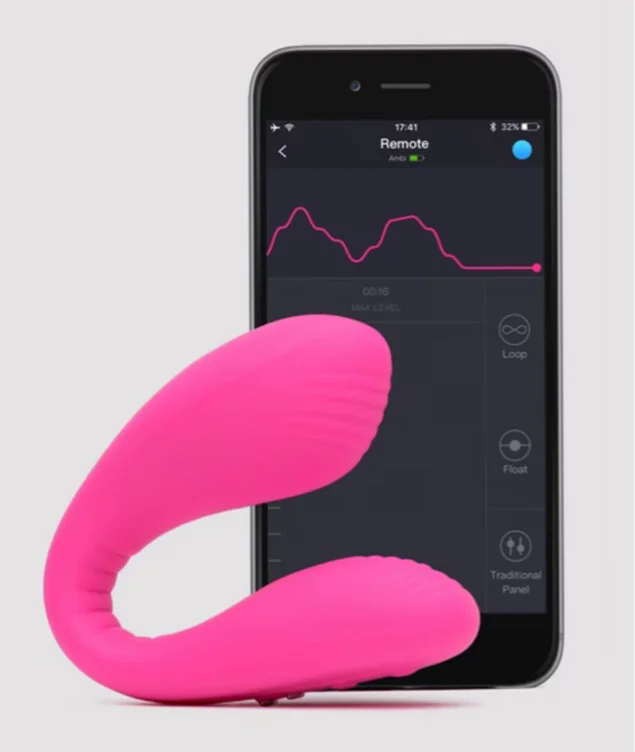 Lovense Dolce App Controlled Dual Clitoral and G-Spot Vibrator