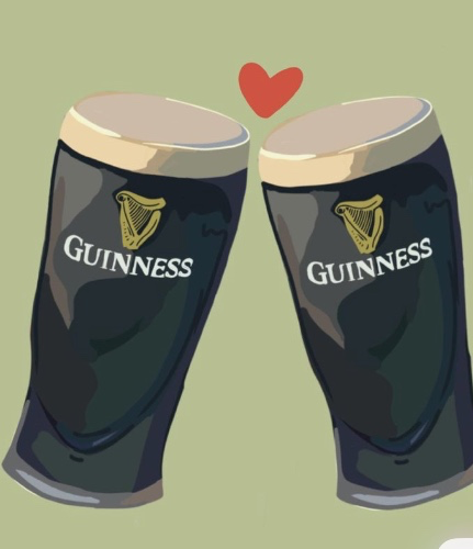 A round of Guinness ☘️ 