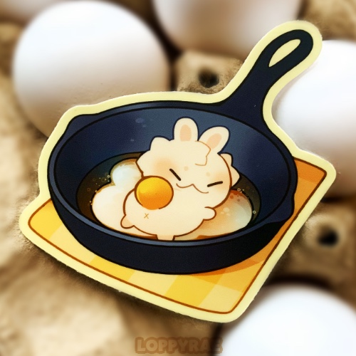 “Egg Skillet” Vinyl Sticker