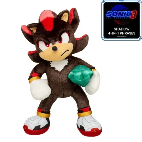 Sonic 3 Shadow Plush Gift Set with Sound | Build-A-Bear®