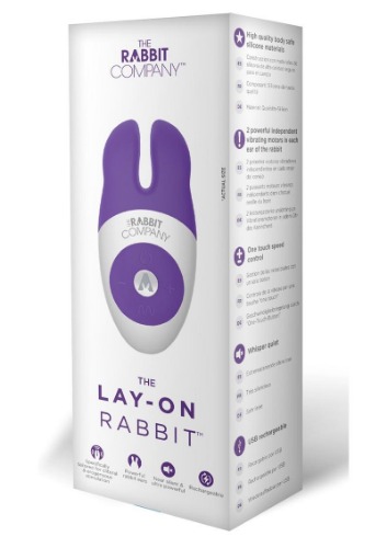 The Lay-On Rabbit | Purple
