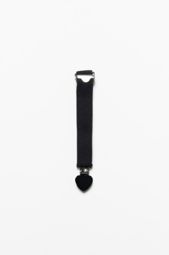 Heart Clip - Black