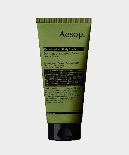 Aesop Geranium Leaf Body Scrub 180ml | O/S / Black / T180BS15-001