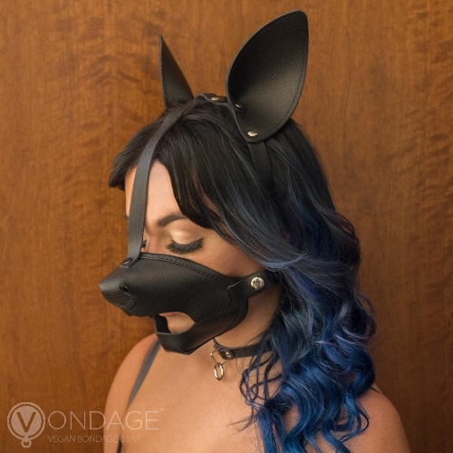 Vondage K9 Muzzle with Removable Ball Gag - S/M