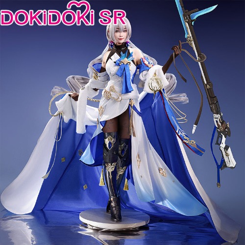 DokiDoki-SR Game Honkai: Star Rail Cosplay Bronya Cosplay Costume / Shoes/ Cloak | Full Set(Costume+Cloak)-L-PRESALE