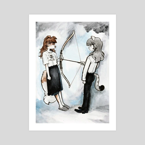 "I'm Ambramovic" 12x16 Print by Remy Boydell