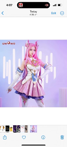 Uwowo Star Guardian Kai Sa Cosplay