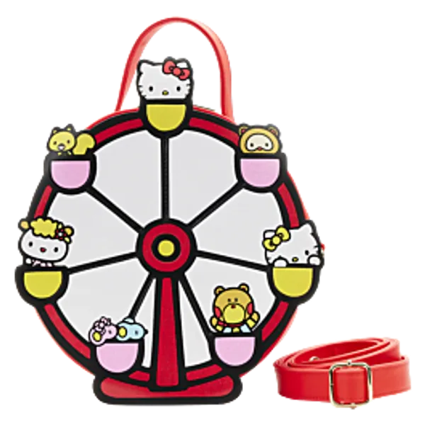 Sanrio - Hello Kitty & Friends Carnival 6” Faux Leather Crossbody Bag
