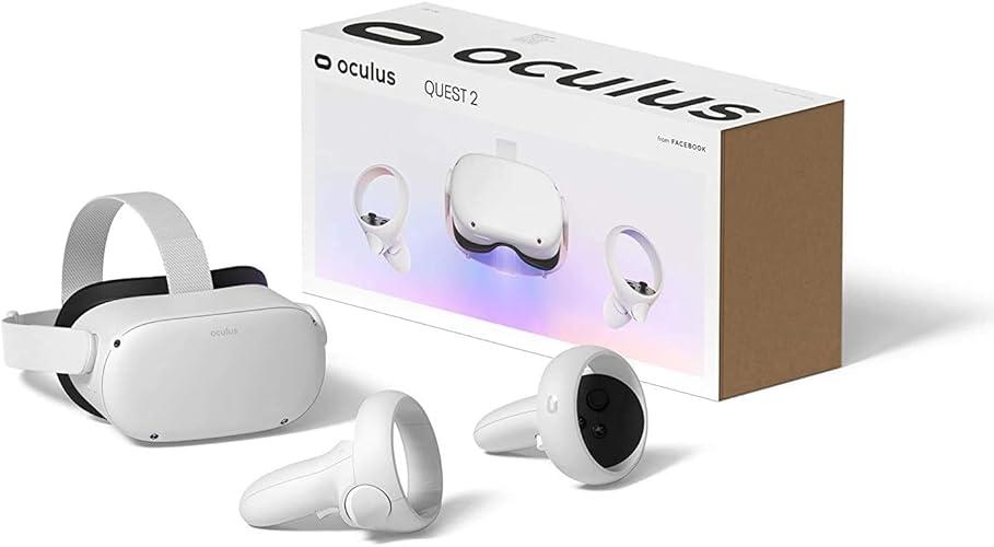 Oculus Quest 2 VR Headset 128GB Holiday Set - Advanced All-in-One Virtual Reality Headset Cover Set, White