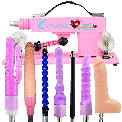LUYOUKISS Automatic Sex Machine for Women, Adult Sex Machine Thrusting Dildo Women Masturbation, Adjustable Vaginal Anal Machine Device Sex Love Machine