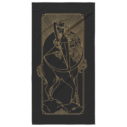 Zodiac Beach Towel - Sagittarius
